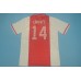 Ajax 89/91 Home Red&White Soccer Jersey